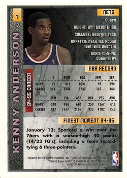 1995-96 Finest #7 Kenny Anderson Back