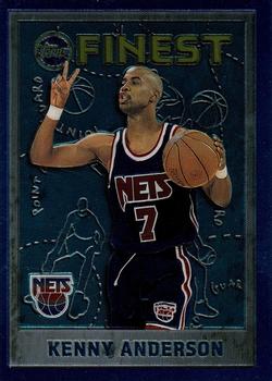 1995-96 Finest #7 Kenny Anderson Front