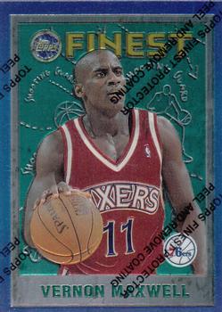 1995-96 Finest #166 Vernon Maxwell Front