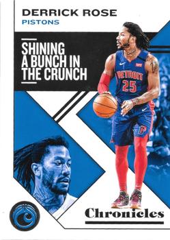 2019-20 Panini Chronicles #28 Derrick Rose Front