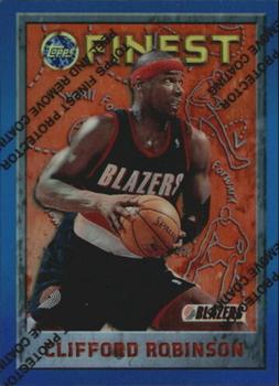 1995-96 Finest - Refractors #110 Clifford Robinson Front