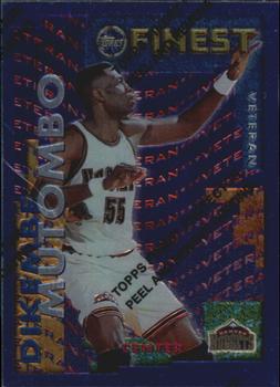 1995-96 Finest - Rookie/Veteran #RV-2 Antonio McDyess / Dikembe Mutombo Front