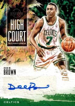 2019-20 Panini Court Kings - High Court Signatures #HC-DBR Dee Brown Front