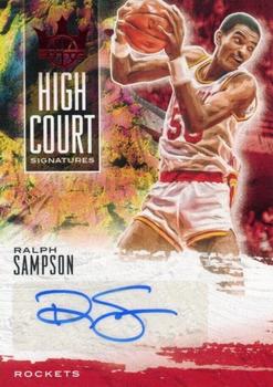 2019-20 Panini Court Kings - High Court Signatures Ruby #HC-RSA Ralph Sampson Front