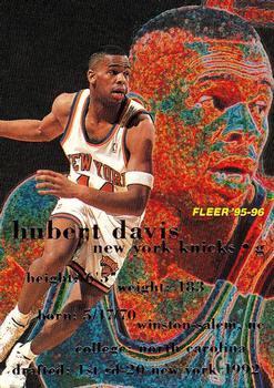 1995-96 Fleer #119 Hubert Davis Front