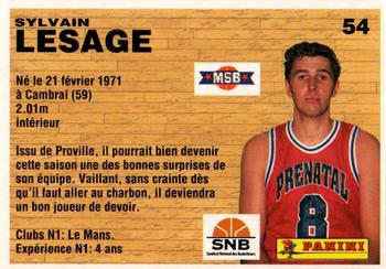 1993-94 Panini LNB Basketball (France) Basketball - Gallery | Trading Card  Database
