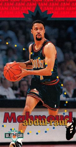 1995-96 Jam Session #25 Mahmoud Abdul-Rauf Front