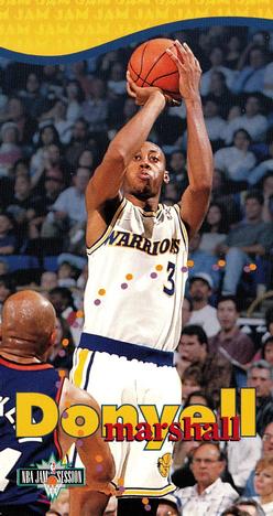 1995-96 Jam Session #35 Donyell Marshall Front