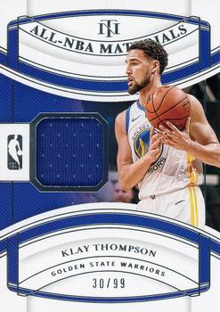 2019-20 Panini National Treasures - All-NBA Materials #NBM-KTH Klay Thompson Front