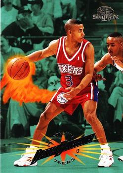 1995-96 SkyBox Premium #90 Dana Barros Front