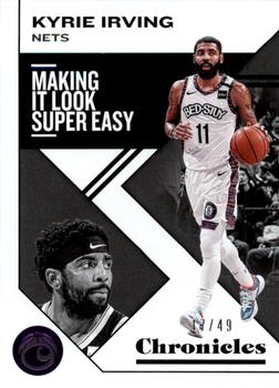 2019-20 Panini Chronicles - Purple #44 Kyrie Irving Front