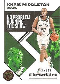 2019-20 Panini Chronicles - Red #37 Khris Middleton Front