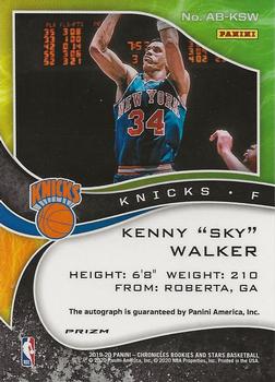 2019-20 Panini Chronicles - Airborne Signatures Silver #AB-KSW Kenny 