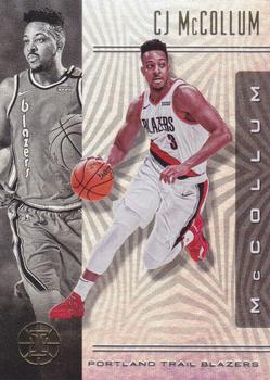 2019-20 Panini Illusions #53 CJ McCollum Front