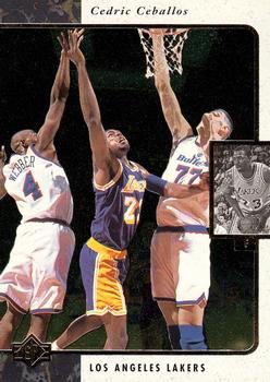 1995-96 SP #65 Cedric Ceballos Front