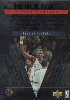 1995-96 SP Championship #127 Hakeem Olajuwon Back