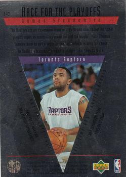 1995-96 SP Championship #143 Damon Stoudamire Back