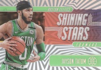 2019-20 Panini Illusions - Shining Stars Emerald #15 Jayson Tatum Front