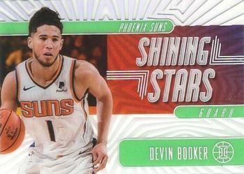 2019-20 Panini Illusions - Shining Stars Emerald #16 Devin Booker Front