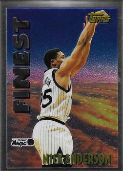 1995-96 Topps - Mystery Finest #M7 Nick Anderson Front