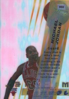 1996-97 Bowman's Best - Shots #BS6 Michael Jordan Back