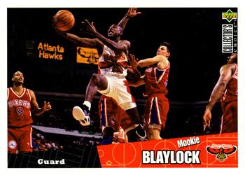 1996-97 Collector's Choice #1 Mookie Blaylock Front
