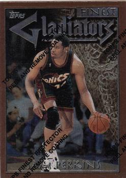 1996-97 Finest #76 Sam Perkins Front