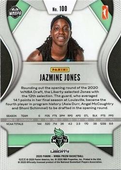 2020 Panini Prizm WNBA - Silver #100 Jazmine Jones Back