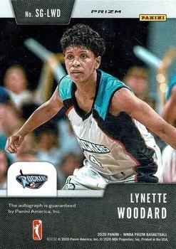 2020 Panini Prizm WNBA - Signatures Silver #SG-LWD Lynette Woodard Back