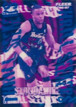 1996-97 Fleer - Thrill Seekers #15 Damon Stoudamire Front