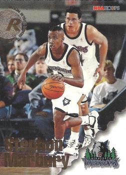 1996-97 Hoops #300 Stephon Marbury Front