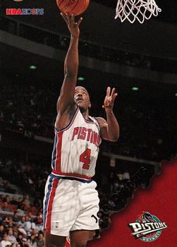 1996-97 Hoops #45 Joe Dumars Front