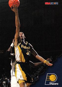 1996-97 Hoops #68 Reggie Miller Front