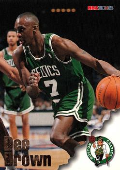 1996-97 Hoops #202 Dee Brown Front