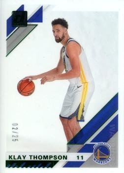 2019-20 Clearly Donruss - Green #14 Klay Thompson Front