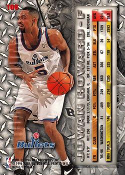 1996-97 Metal #106 Juwan Howard Back