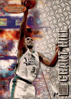1996-97 Metal - Minted Metal Highland Mint Redemptions #NNO Grant Hill Front