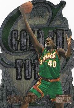1996-97 SkyBox Premium - Golden Touch #6 Shawn Kemp Front