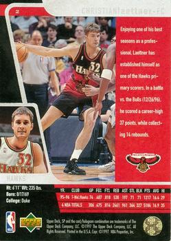 1996-97 SP #2 Christian Laettner Back