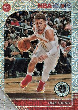 2019-20 Hoops Premium Stock - Prizms Silver Mojo #1 Trae Young Front