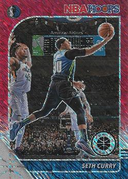 2019-20 Hoops Premium Stock - Prizms Red Shimmer #160 Seth Curry Front