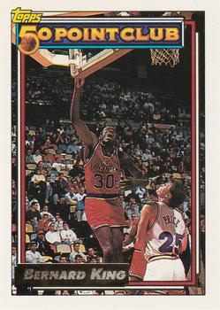 1992-93 Topps - Gold #202 Bernard King Front