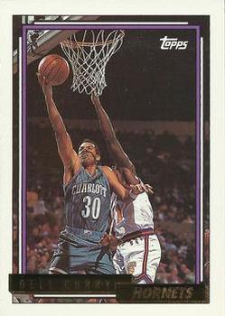 1992-93 Topps - Gold #242 Dell Curry Front