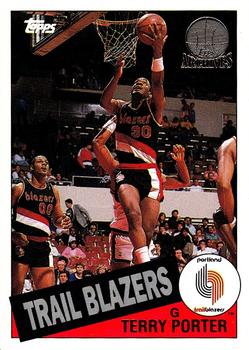 1992-93 Topps Archives - Gold #71 Terry Porter Front