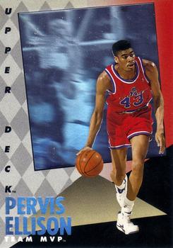 1992-93 Upper Deck MVP Holograms #27 Pervis Ellison Front