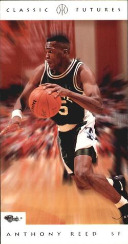 1993 Classic Futures #63 Anthony Reed Front