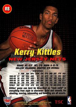 1996-97 Topps Kerry Kittles RC New Jersey Nets Villanova