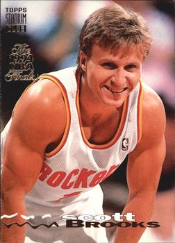 1993-94 Stadium Club - 1994 NBA Finals Super Teams Exchange #37 Scott Brooks Front