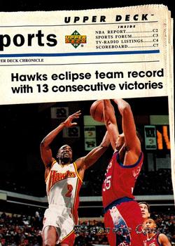 1993-94 Upper Deck Special Edition - Electric Court #199 Atlanta Hawks Front