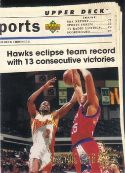 1993-94 Upper Deck Special Edition - Electric Court Gold #199 Atlanta Hawks Front